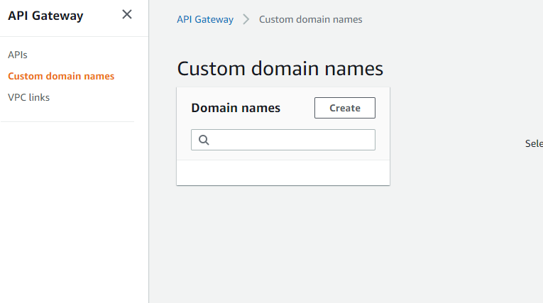 Create Custom Domain