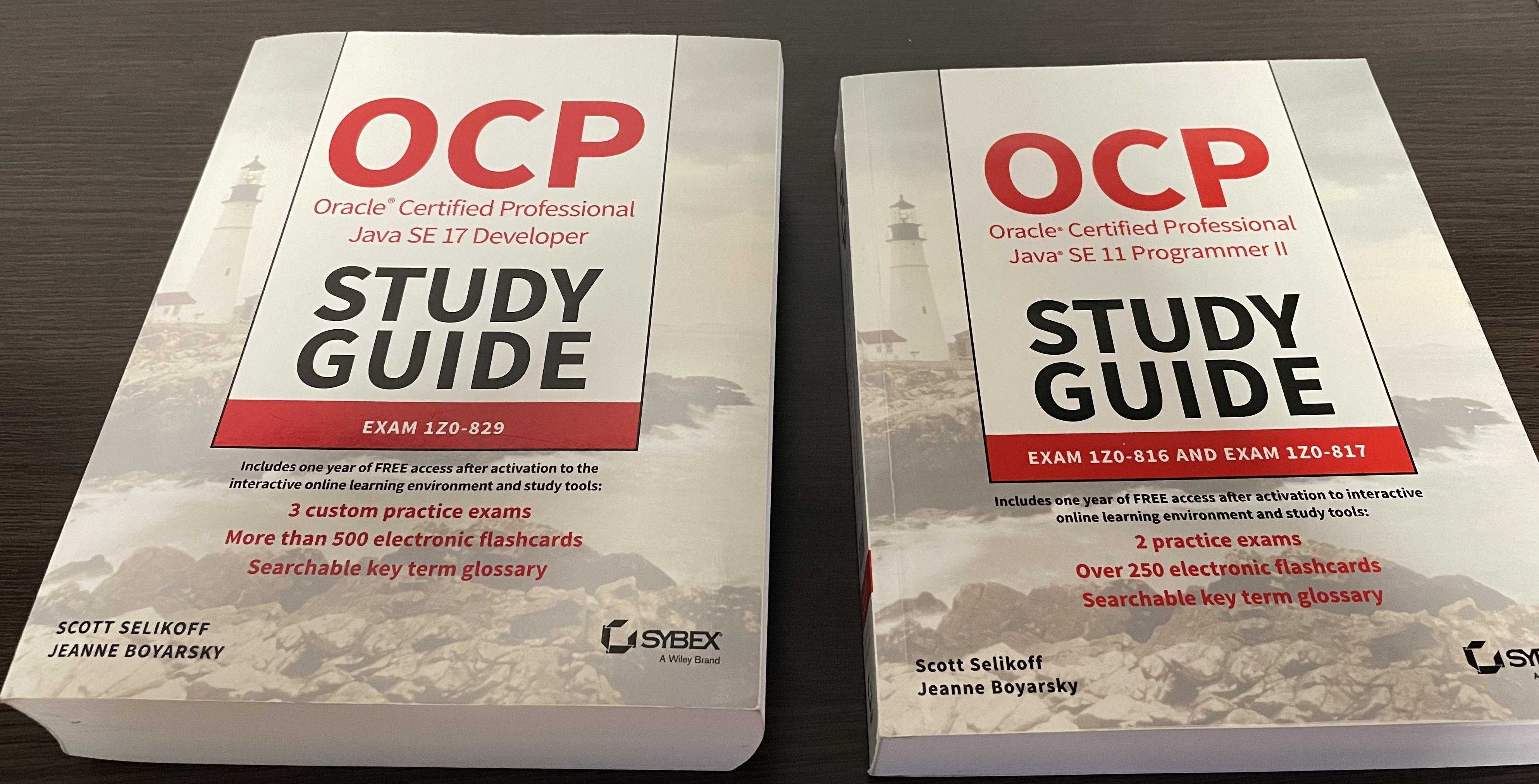 OCP Oracle Certified Professional Java SE Developer Study Guide books