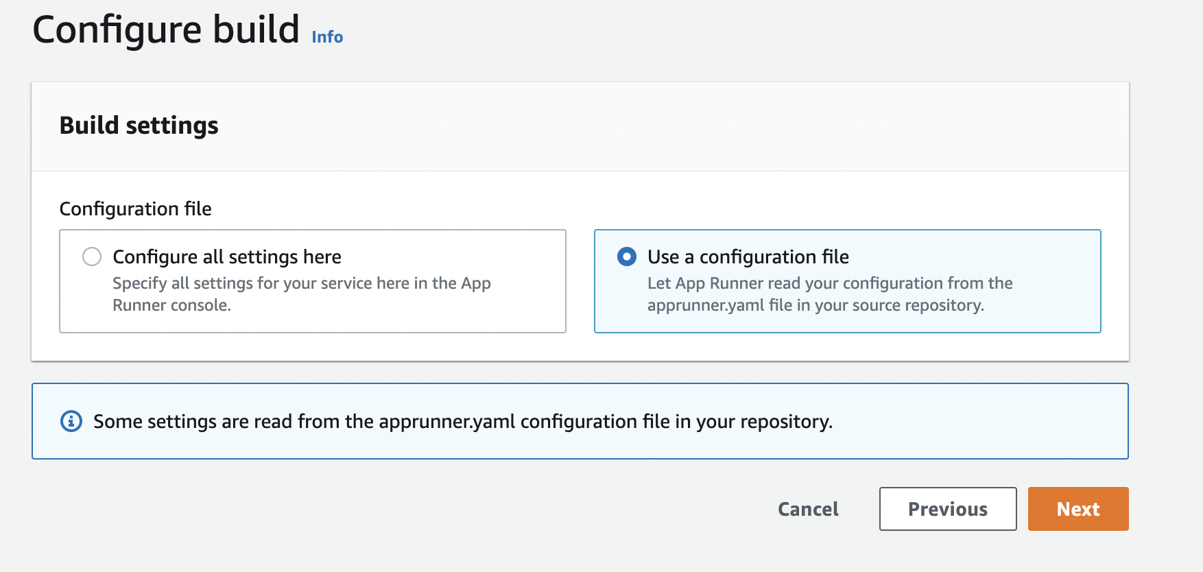 Select Configuration File